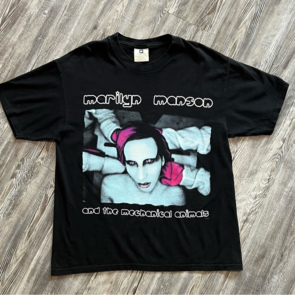 Vintage Marilyn Manson Mechanical Animals We're All Stars Now in the Dope Show